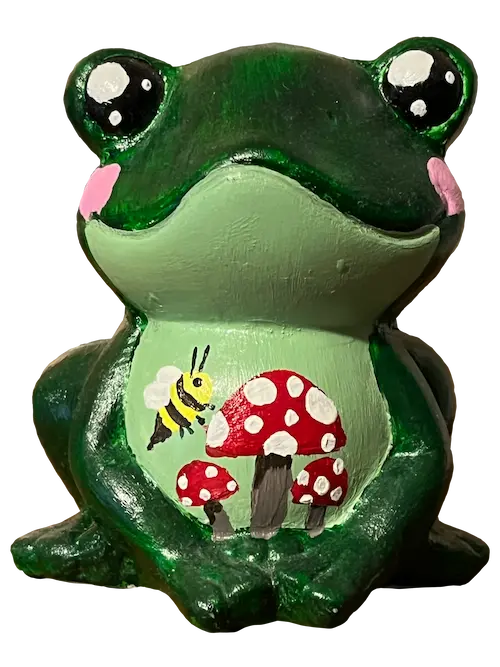 frog piggy bank